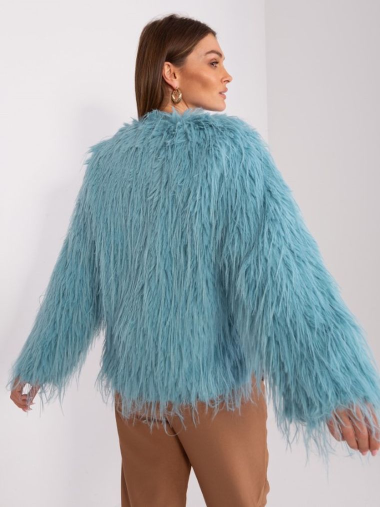 Kurtka damska, miętowa, Italy Moda