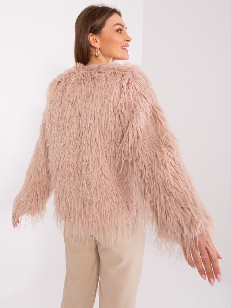 Kurtka damska, różowa, Italy Moda