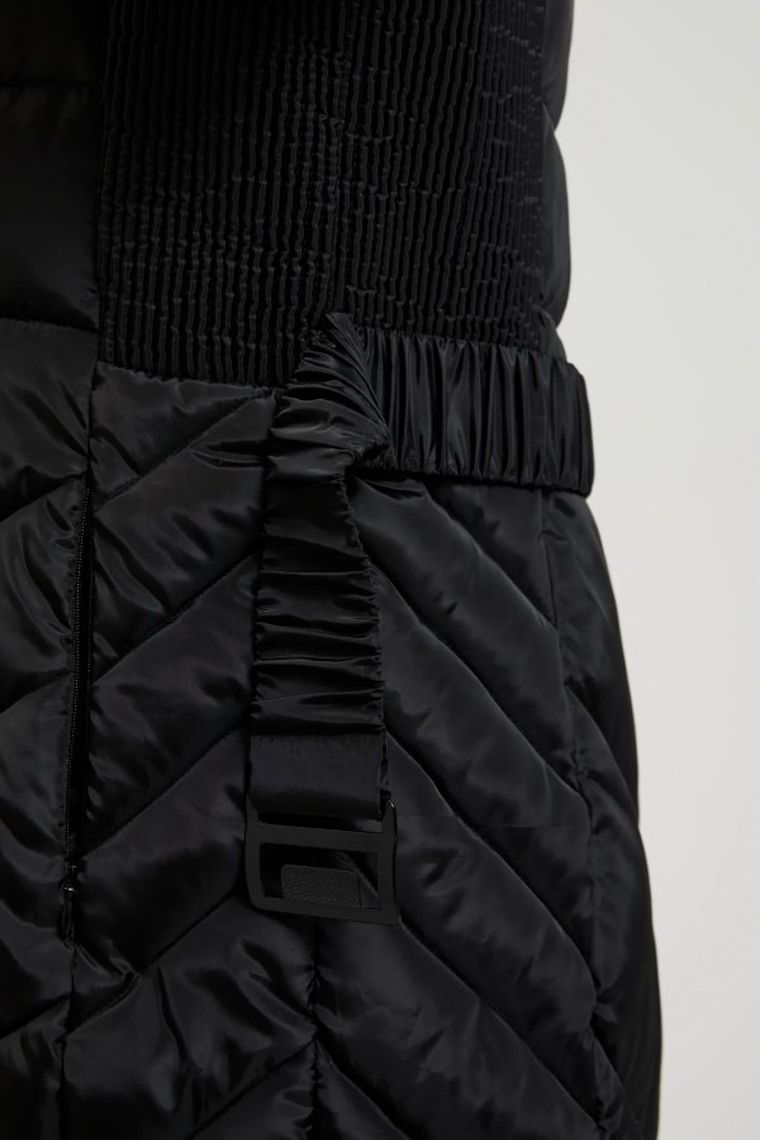 Kurtka damska z kapturem, czarna, Moodo