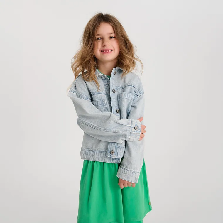 Kurtka jeansowa z kołnierzykiem Cool Club