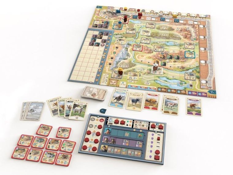 Lacerta, Great Western Trail (druga edycja), gra strategiczna