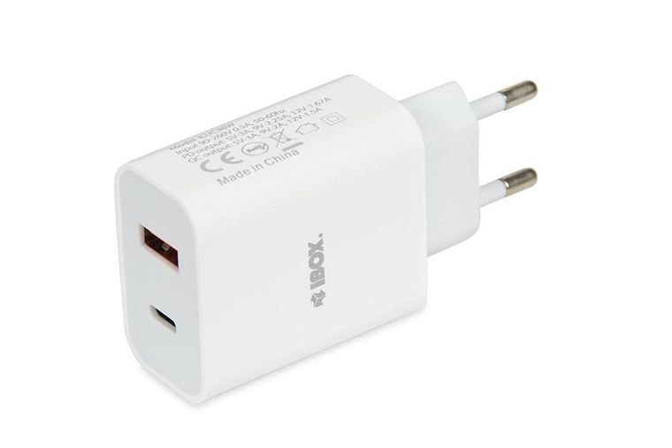 Ładowarka Sieciowa I-box C-36 Pd20w USB-c + USB-a