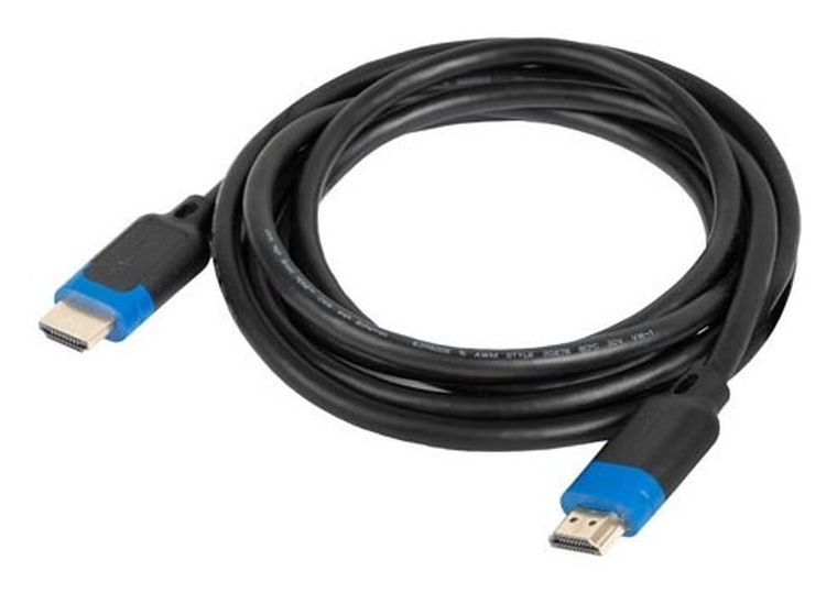 Lanberg, kabel HDMI, M/M V2.1 3M, 8K, 60HZ, CCS czarny