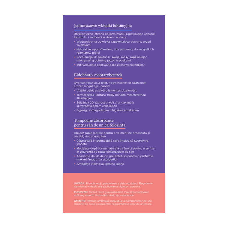 Lansinoh, Wkładki laktacyjne, 24 szt.