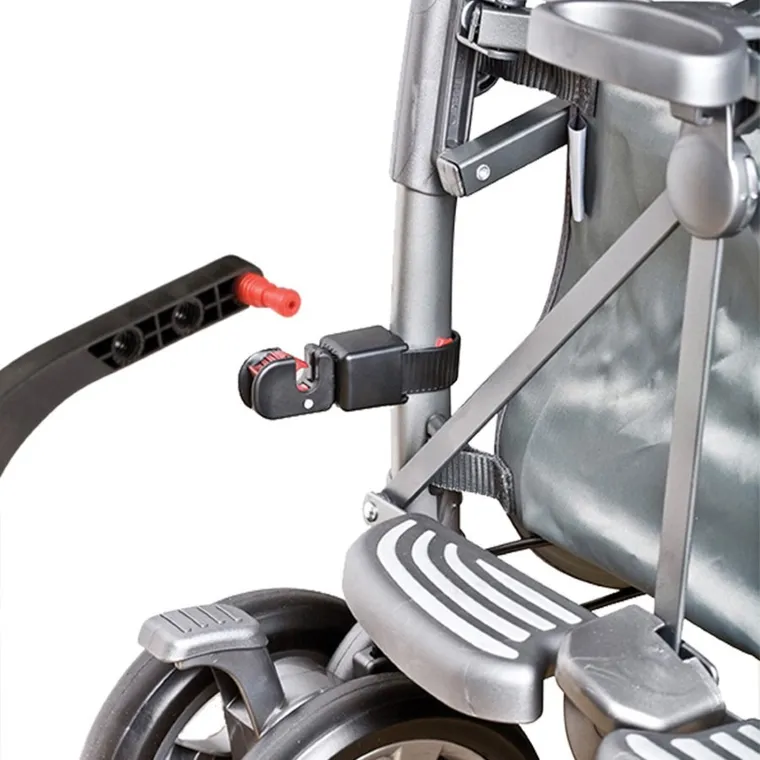 Lascal, BuggyBoard, zestaw Maxi+, dostawka do wózka z siedziskiem, czarny/czerwony