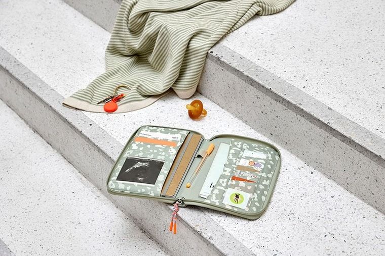 Lassig, Green Label, Leo, etui na dokumenty, light khaki