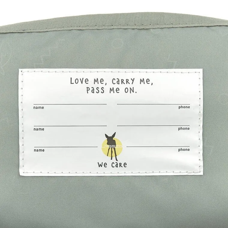 Lassig, Happy Prints, plecak dla przedszkolaka, kwadratowy, granatowy