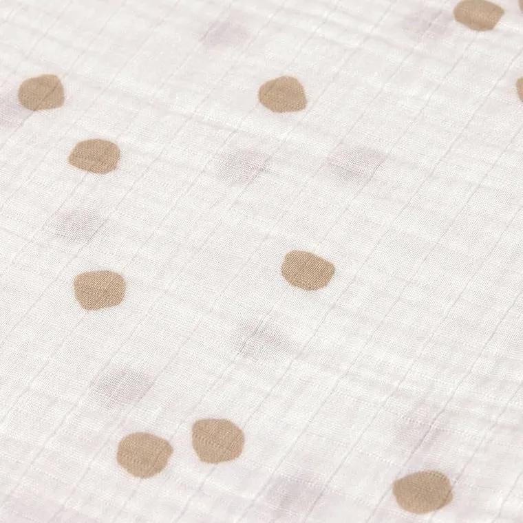 Lassig, Little Mateys, pieluszka muślinowa, otulacz z biobawełny, royal blue, 85-85 cm, 3 szt.