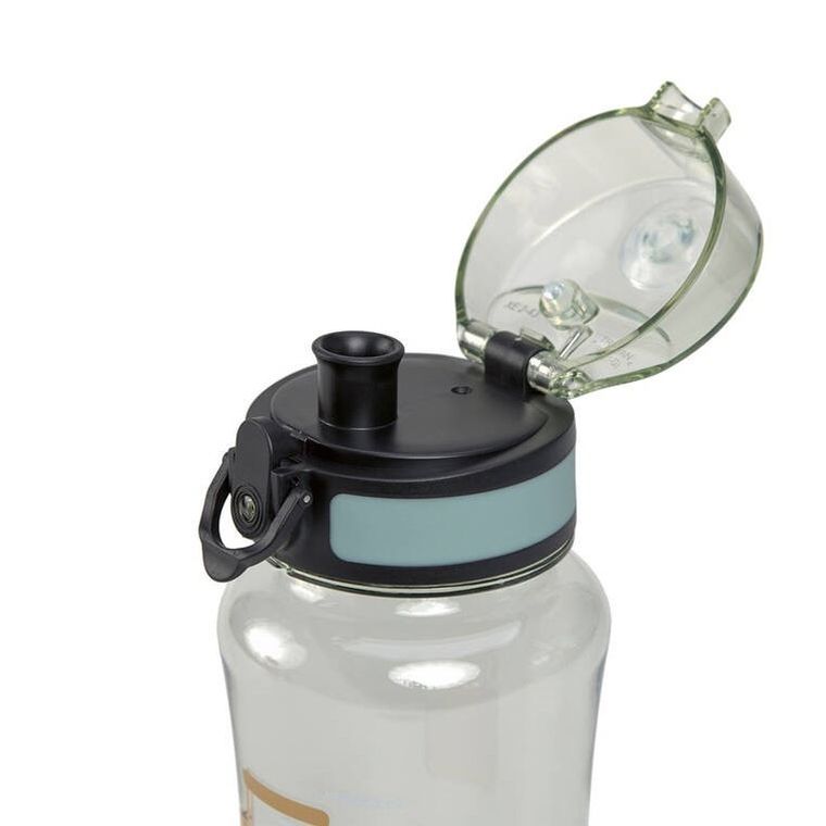 Lassig, Tiny Drivers, lunchbox + bidon, tritanowa butelka, 460 ml, Spychacz