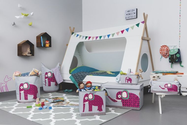 Lassig, Wildlife Słoń, pudełko na zabawki