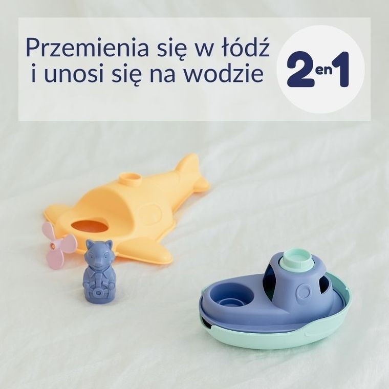 Le Jouet Simple, pierwsza łódź podwodna, 2w1, niebieska
