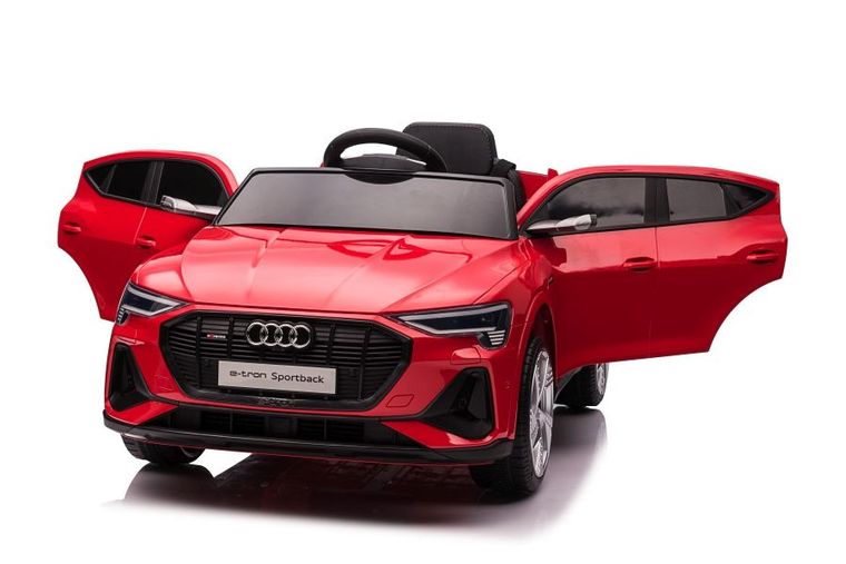 Lean Cars, Audi E-Tron BT, pojazd na akumulator, czerwony, QLS-6688