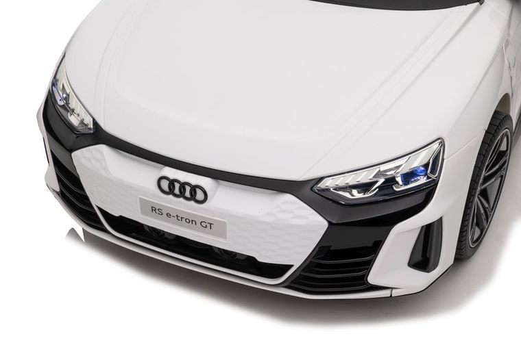 Lean Cars, Audi E-Tron GT, pojazd na akumulator, biały, QLS-6888