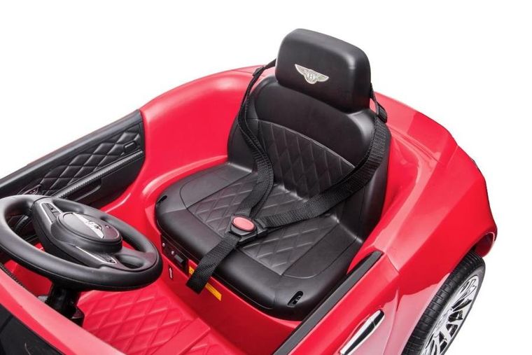 Lean Cars, Bentley Mulsanne, pojazd na akumulator, czerwony lakierowany