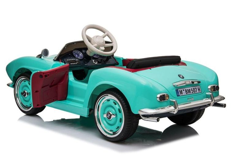 Lean Cars, BMW Retro, pojazd na akumulator, SX1938, jasno niebieski