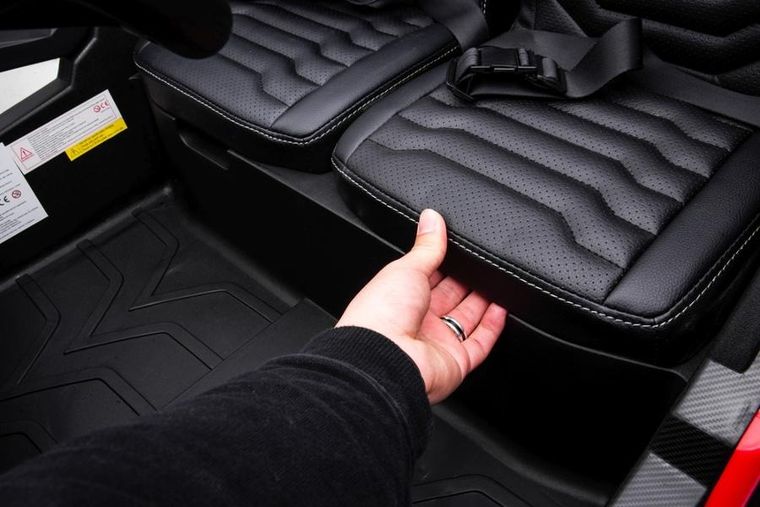 Lean Cars, Buggy Strong, pojazd na akumulator, A032, biały