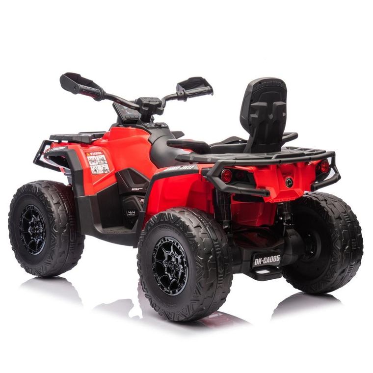 Lean Cars, Can-Am Outlander 4-4, quad, pojazd na akumulator, czerwony, DK-CA005