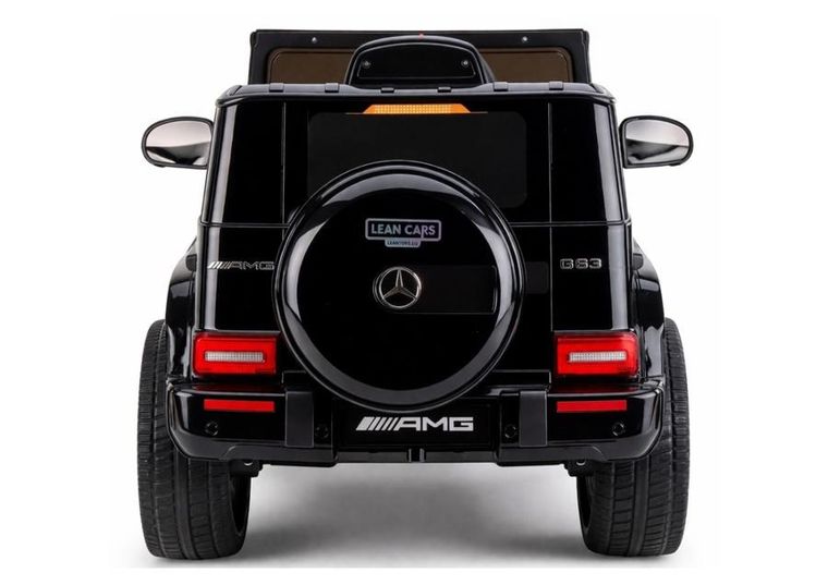 Lean Cars, Mercedes AMG G 63, pojazd na akumulator, czarny lakierowany