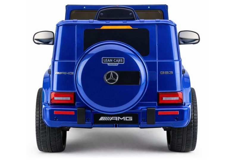 Lean Cars, Mercedes AMG G 63, pojazd na akumulator, niebieski lakierowany