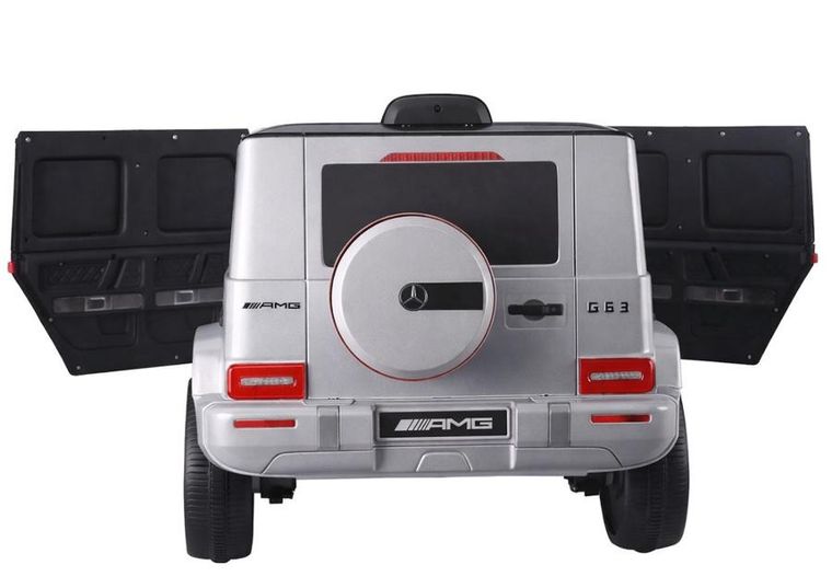 Lean Cars, Mercedes-Benz G63, pojazd na akumulator, S306-1, Srebrny