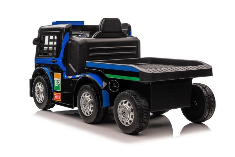 Lean Cars, Mercedes-Benz, pojazd na akumulator z naczepą, granatowy