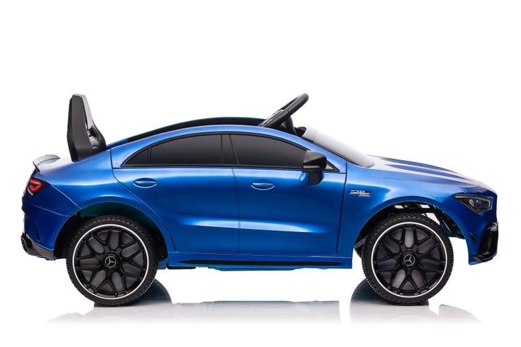 Lean Cars, Mercedes CLA 45S AMG, pojazd na akumulator 4-4, niebieski lakierowany