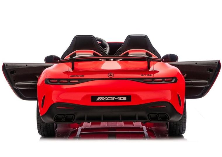 Lean Cars, Mercedes GT63 AMG, pojazd na akumulator, DK-GT63 24V LCD, czerwony