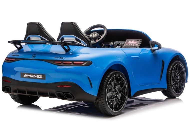 Lean Cars, Mercedes GT63 AMG, pojazd na akumulator, DK-GT63 24V LCD, niebieski