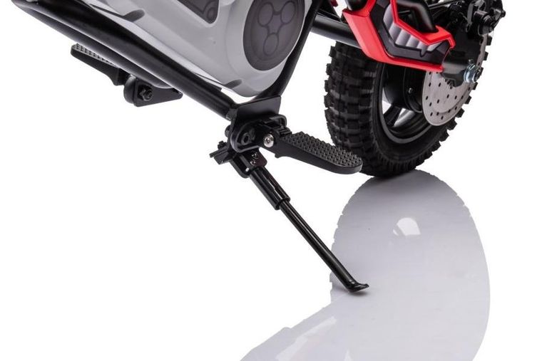 Lean Cars, motor crossowy, pojazd na akumulator, A9901, czerwony