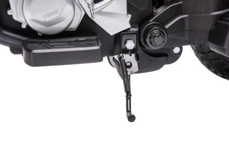 Lean Cars, motor policyjny, pojazd na akumulator, biały