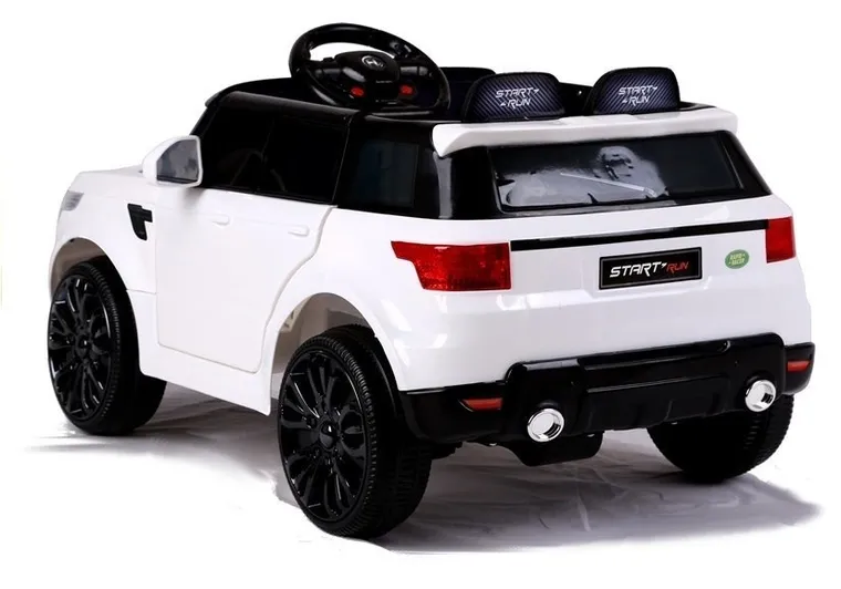 Lean Cars, pojazd na akumulator, HL1638, biały