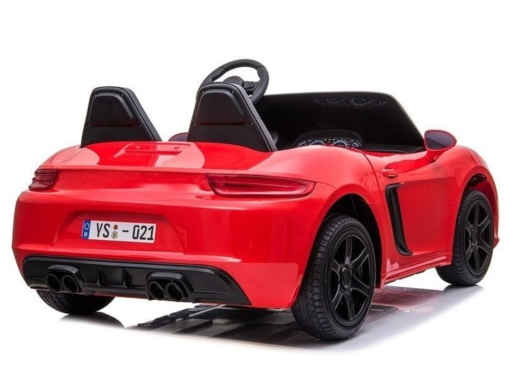 Lean Cars, pojazd na akumulator, YSA021A, czerwony lakierowany