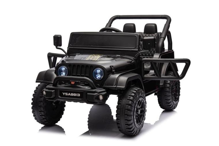 Lean Cars, pojazd na akumulator, YSA8813, czarny