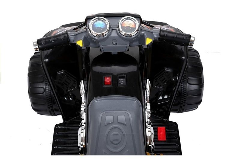 Lean Cars, quad, pojazd na akumulator, czarny