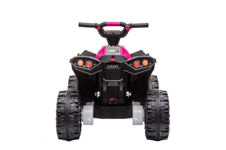 Lean Cars, quad, pojazd na akumulator, HL568, różowy