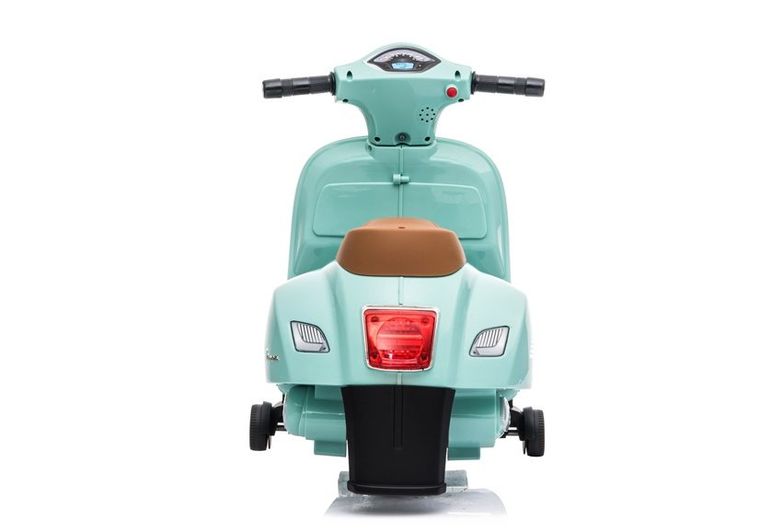 Lean Cars, Vespa GTS 300 Mini, skuter, pojazd na akumulator, turkusowy