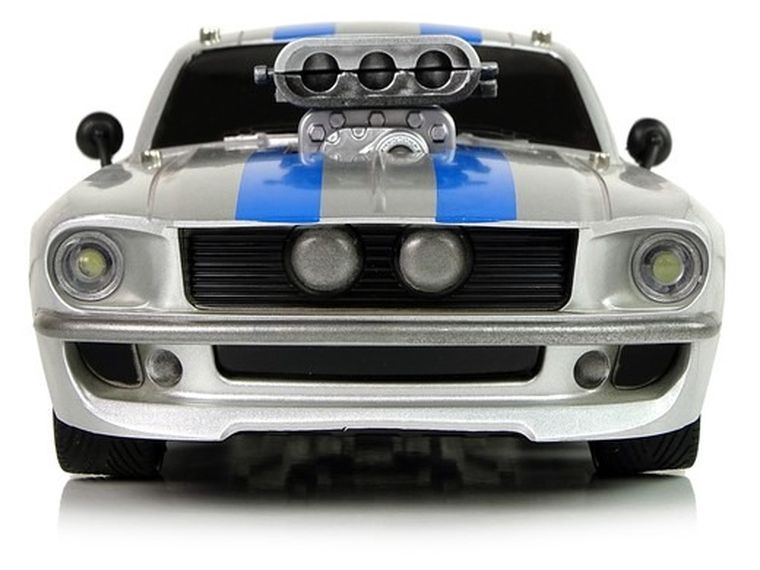 Lean Toys, auto sportowe, pojazd zdalnie sterowany, srebrny, 1:16