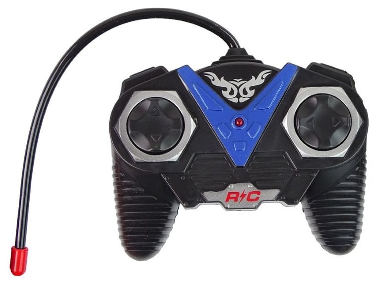 Lean Toys, auto sportowe, pojazd zdalnie sterowany, srebrny, 1:24