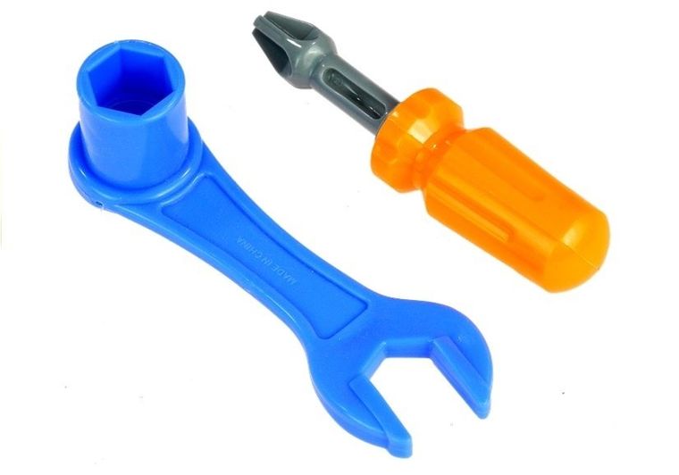 Lean Toys, ciuchcia, jeżdżąca lokomotywa do skręcania