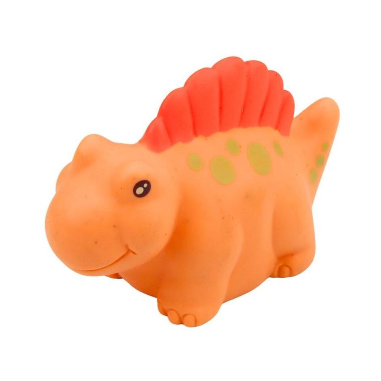 Lean Toys, dinozaury, zabawki do kąpieli, pastelowe, 6 elementów