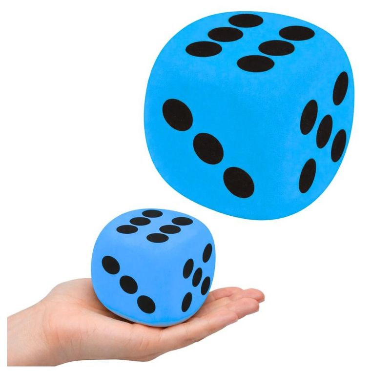 Lean Toys, duża kość piankowa, 8 cm, 1 szt.