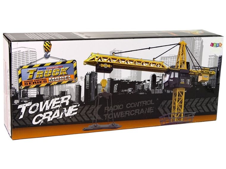 Lean Toys, dźwig, pojazd zdalnie sterowany, 183 cm