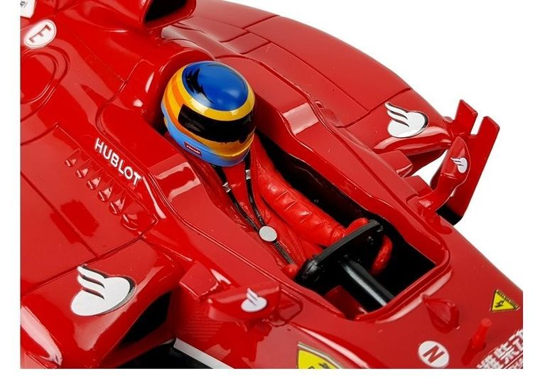 Lean Toys, Ferrari F1, pojazd zdalnie sterowany, czerwony, 1:12