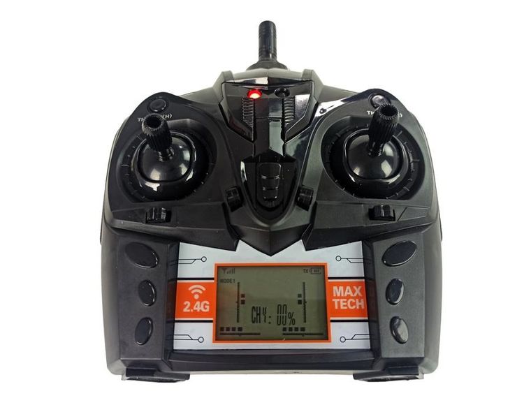 Lean Toys, H101, łódź motorówka zdalnie sterowana, 1:48, czerwona