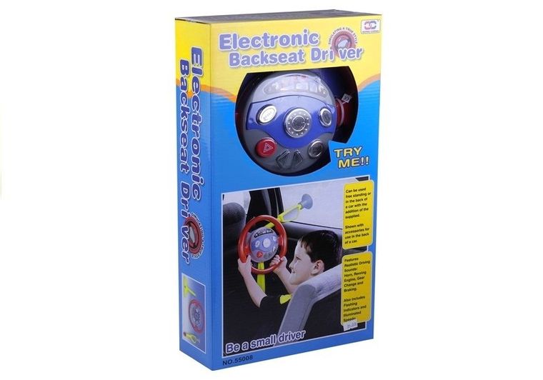 Lean Toys, kierownica, symulator do auta