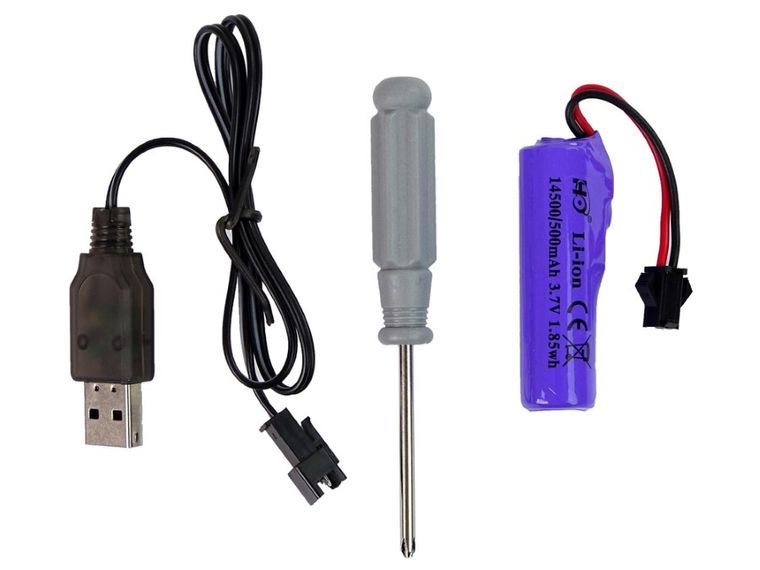 Lean Toys, koparka gąsienicowa, pojazd zdalnie sterowany, 2,4 GHz