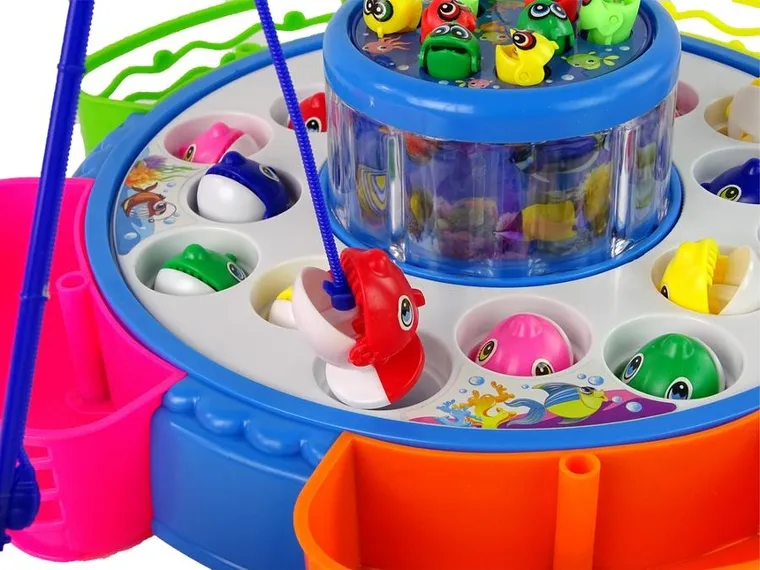 Lean Toys, łowienie rybek, gra zręcznościowa