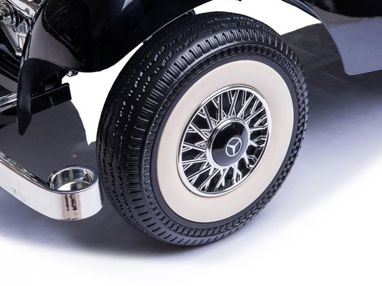 Lean Toys, Mercedes-Benz, pojazd na akumulator, czarny