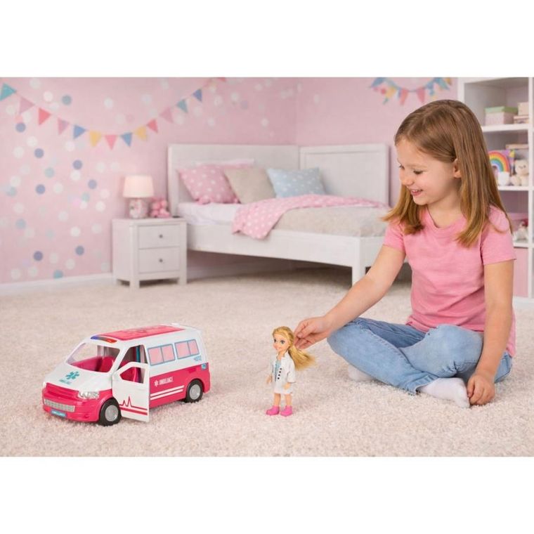 Lean Toys, mobilny szpital karetka z lalką lekarzem