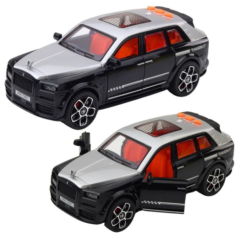 Lean Toys, osobówka z napędem i otwieranymi drzwiami, 1 szt.